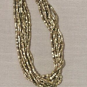 LOFT Gold Multi-Strand Necklace